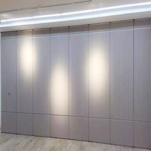 Soundproof Operable Wall Movable Partition Room Divider Polyester Fiber Board