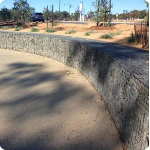 Construction Galvanized Gabion Baskets Retaining Wall 4.0mm-5.0mm Wire Gauge