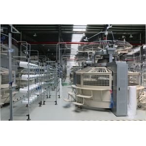 Synthetic Fiber Circular Knitting Machine For Camouflage 3D Shoes Air Mesh