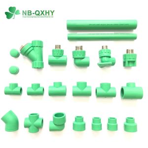 Korea Materials PPR Pipe Fittings Male Threaded Tee with Brass Low Pressure