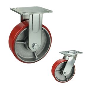 No Marking Heavy Duty Casters Iron PU