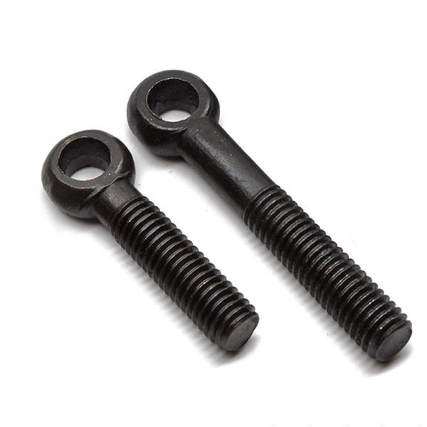 Buy Grade 4.8/8.8 Black Zinc DIN444 Eye Bolt by Bolt Fastener Manufacturers High Strength at wholesale prices