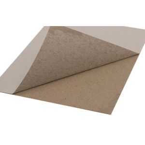 Quality Uncoated Grey Cardboard Sheets Recycled Duplex Cardboard Paper Customized Shape for sale