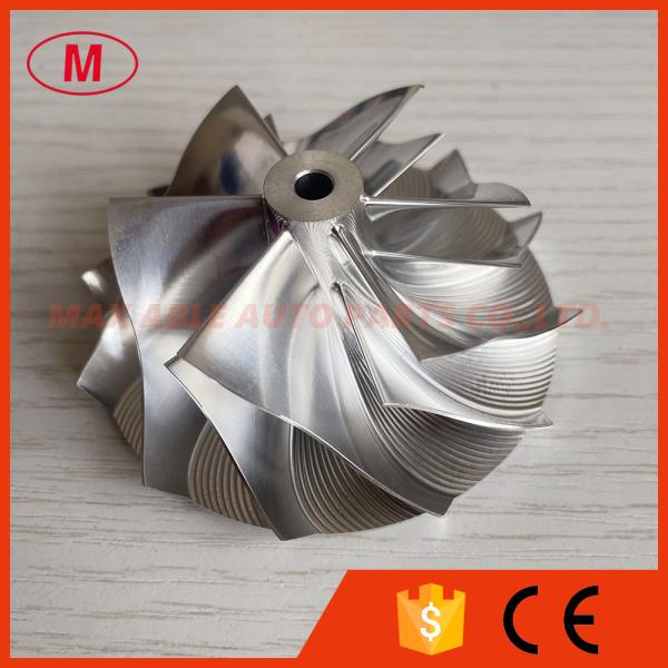 K04 52.50/68.00mm 6+6 blades high performance turbo milling/aluminum 2618/billet compressor wheel