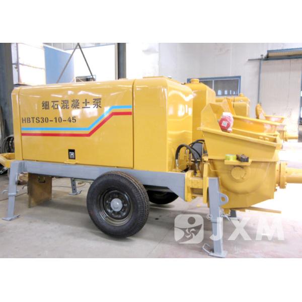 Buy Stable Performance Trailer Mounted Concrete Pump HBTS90-18 at wholesale prices