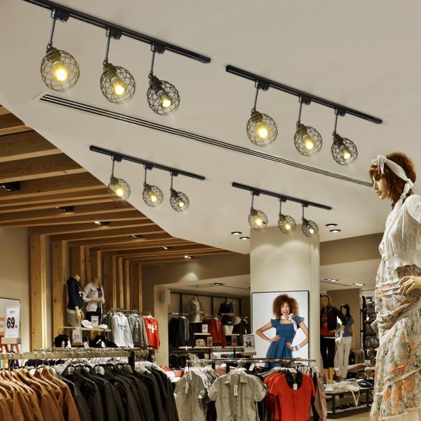 Chrome industrial pendant light Led Spot Pendant Lamp Fixtures Black White Color