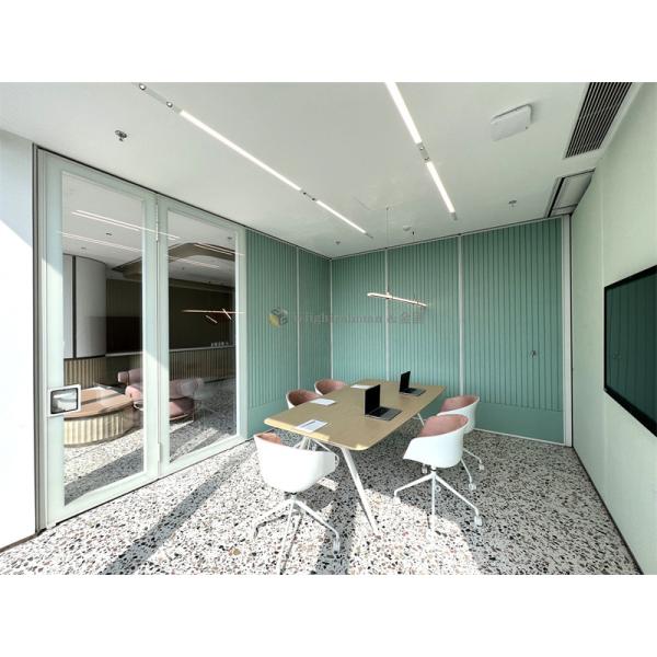 Class A Fire Resistant Movable Wall Partitions Soundproofing Aluminum Alloy