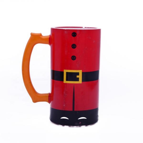 Buy Color Decorated Steins Customize Handpainted Glass Beer Mug at wholesale prices