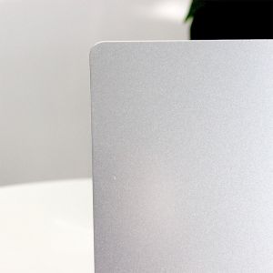 Elegant Sandblasted Decorative Stainless Steel Sheet Cold Rolled Finish