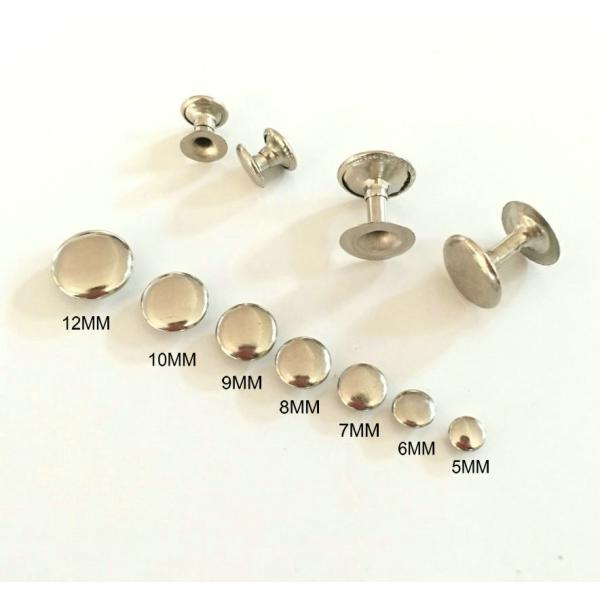 wholesale double cap single cap cheap metal jeans rivet for shoes bag clothing