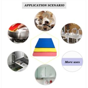 Customizable Cellulose Sponge Cloth Quick Drying Durable Biodegradable