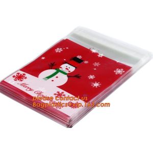 Various Styles Christmas Santa Claus moose Snowman self-adhesive Cookie