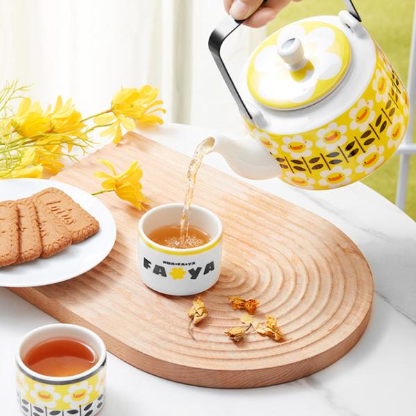 Ceramic Elephant Teapot Household Simple Practicalkettle Set Creative Wedding Gifts With Mugs