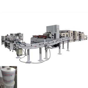Full Automatic Shrink Film Package Industrial Maxi Roll Making Machine