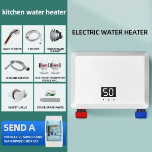 Instant Mini Smart Electric Tankless Water Heater 5500W / 6000W