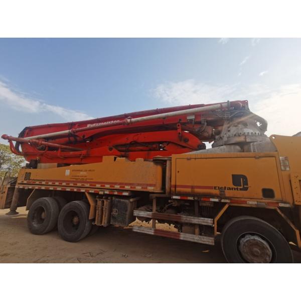 Concrete Boom Pump Putzmeister 46 Meter Truck Mounted Pump with 148m3/h Productivity