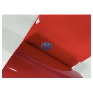 120 μm Red LDPE Film Single Side UV Cured Silicone Coating Film Without Silicone Transfer No Residuals Mainly for Tape