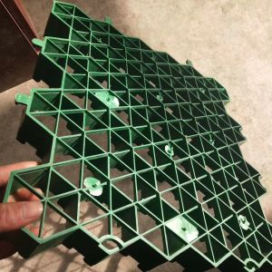 400*420mm*66mm HDPE Grass Paver Grid for Noble Living Community and Gravel