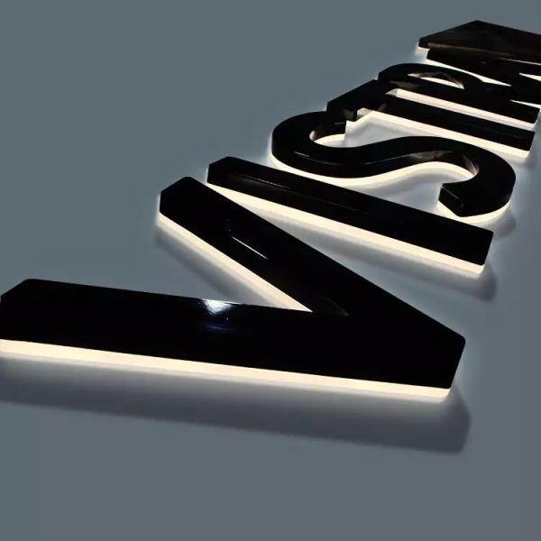 Buy Customized Acrylic Logo Led Signs Company Names Back Light Up Letters Sign at wholesale prices