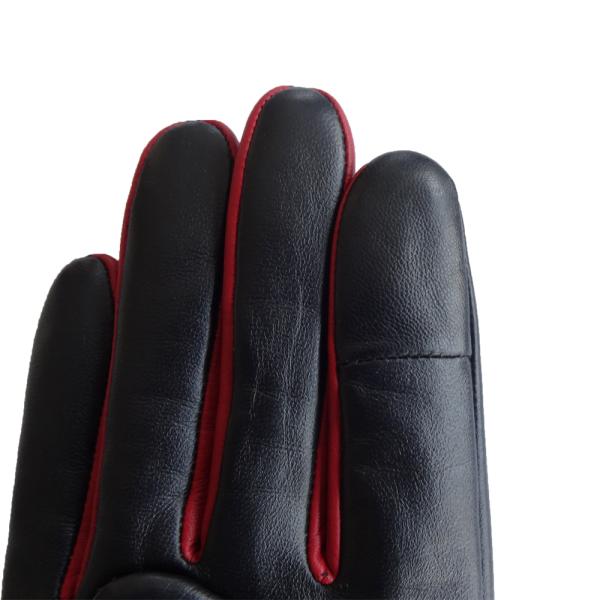 Genuine Women'S Winter Driving Gloves , Leather Ladies Dress Gloves With 5 Buttons