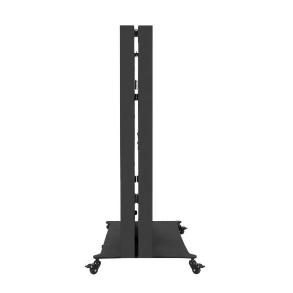 Indoor Foldable LED Poster P2.5 650×1930mm Die-cast Aluminum Cabinets Seamless Splicing 600nit 3840Hz