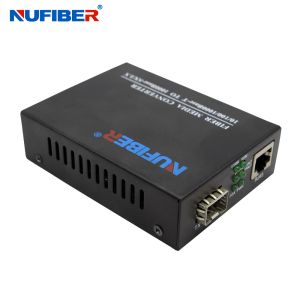 10/100M Fiber Media Converter SFP To RJ45 Optical Media Converter