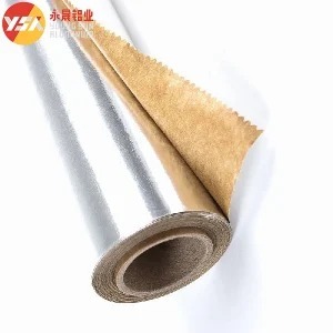 Buy 8011 Aluminum foil laminated kraft paper for packaging moisture-proof heat-insulating and tear-resistant suitable for food packaging at wholesale prices