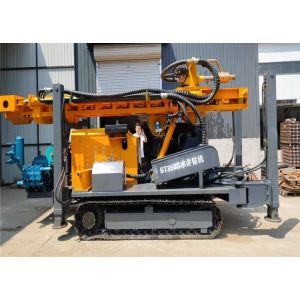 Quality Large 70rpm Water Well Tophammer Crawler Mounted Drill Rig for sale