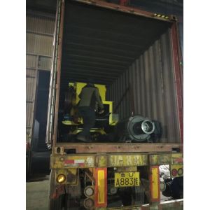 Wood combination crusher/chipper machine, Diesel chipper machine with capacity