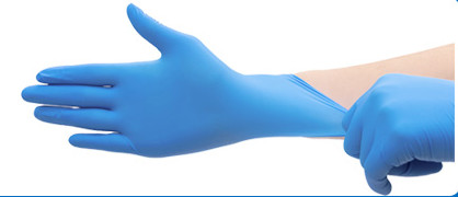 Buy Nitrile Latex Free Long Cuff Disposable Nitrile Examination Gloves at wholesale prices