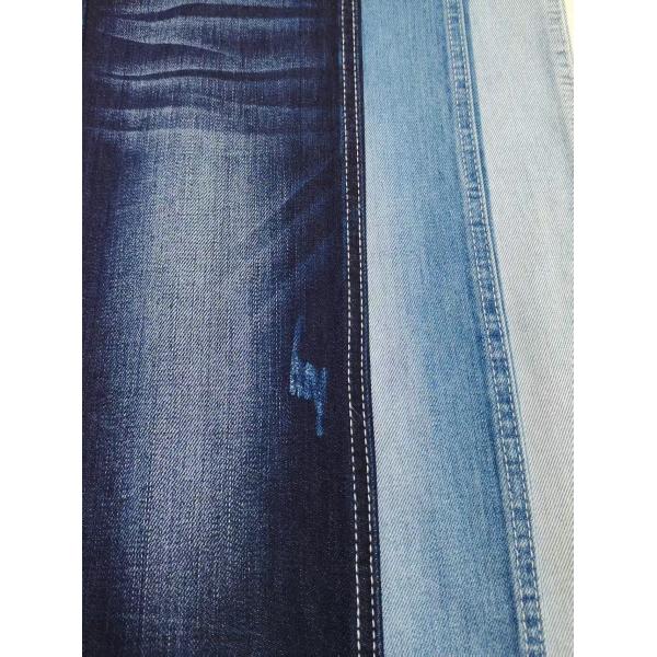 Siro Yarn Cross Slub Weak Stretch 85%Cotton Denim Fabric For Jeans Or Jacket Coat