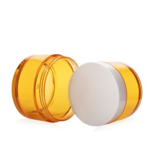 Thick Wall Cream 4 OZ Plastic Cosmetic Jar 120ml With Luxury Paper Box