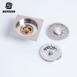 BENSINO Square 0.1m Bathroom Floor Drain Strainer