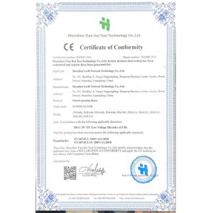Shenzhen Lezhi Network Technology Co., Ltd. Certifications
