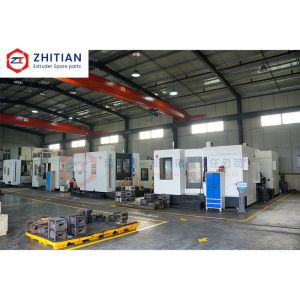 Enhances Material Intake And Conveying Efficiency Twin Screw Extruder Spare