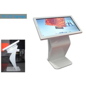 Floor Stand Interactive Touch Screen Kiosk Advertising Touch Screen K Shape TFT