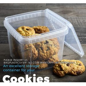 64oz Stackable BPA-Free Deli Containers With Lids, 20 Pack - For Food Storage