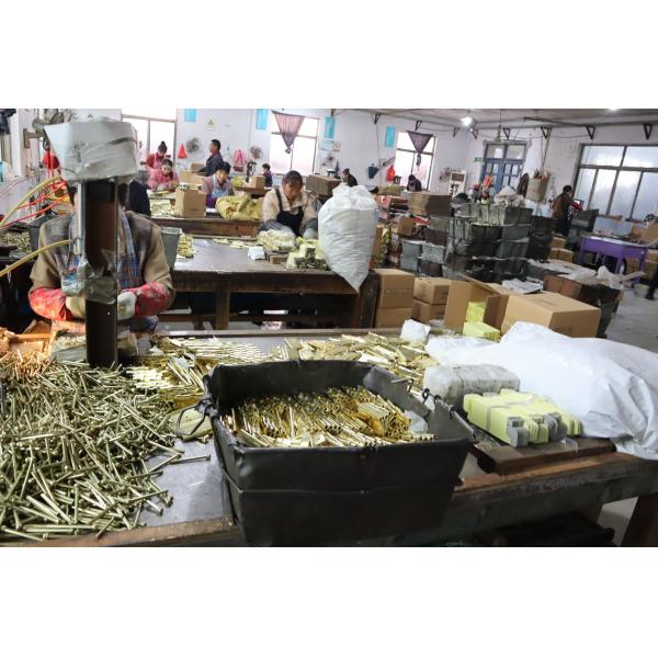 Dark Brown Color Spring Loaded Hinges , Screen Door Spring Hinges Paper Box Packing