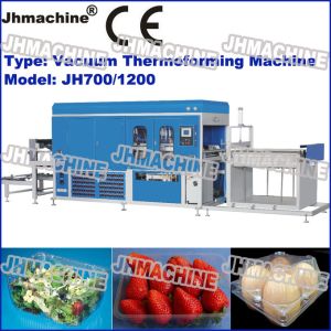 Hot Sale Automatic PE Plastic sheet Vacuum Thermoforming Machine For Fruit Trays