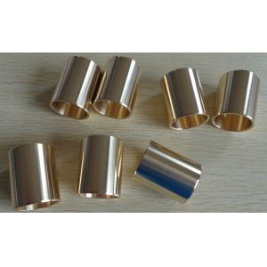Customized Threaded Brass Sleeve with all kinds of finishes, made in China