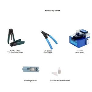 Drawer Type Quick Assembly SC Fast Connector for FTTX FTTH in WiFi TCP GPRS