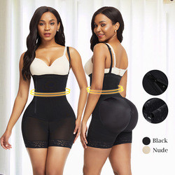 Customized Logo Printing 5XL Thermal Waist Trainer Zipper Tummy Shaper for Women