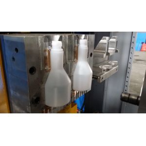 Two Cavity Plastic Container Manufacturing Machine Easy To Operate / Maintenance