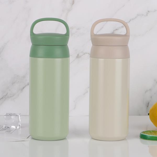 12OZ Tumbler stainless Steel Coffee Mug Double Wall Vacuum Insulated Tea Cup With Lid Travel Mugs Lovely Kids Cups For Milk