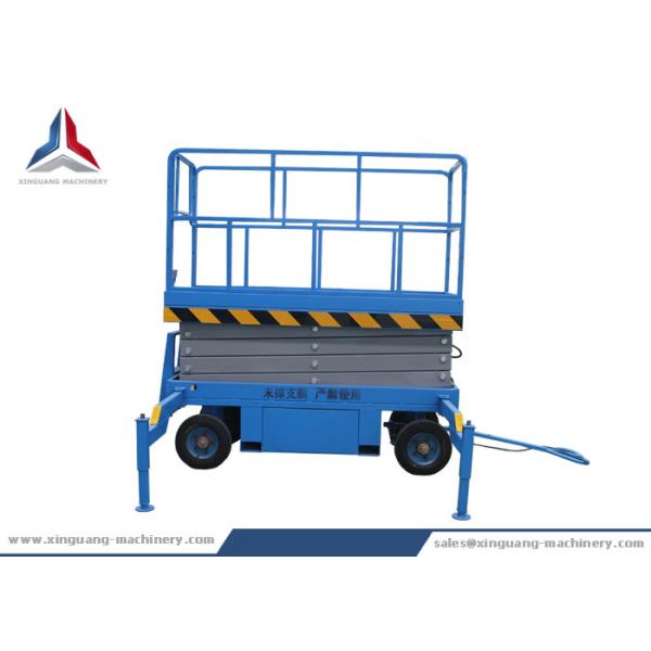 Buy Towable Hydraulic Mobile Scissor Lift Table with 8m Platform Height at wholesale prices