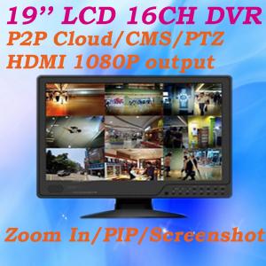 Quality 16CH All in one DVR 19
