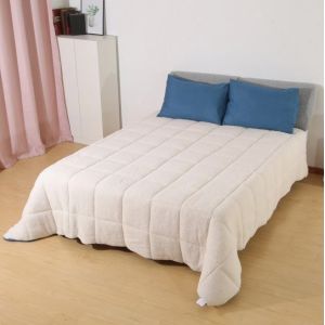 Ultimate Sherpa Throw Luxurious Plush Reversing to Microsherpa Throw Blanket