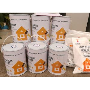 Non Toxic Intumescent Heat Resistant Interior Paint Fire Rating For Ceiling Odorless 20 Minutes