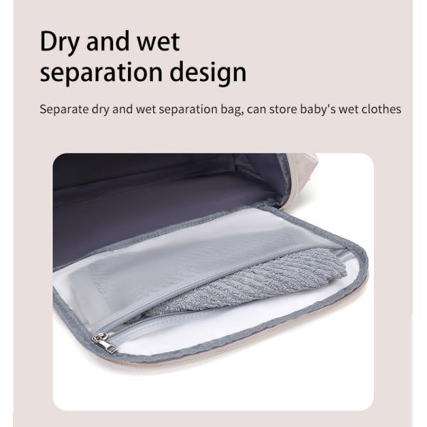 Mother Baby Diaper Bag OEM Customize Multi Function Backpack Waterproof Diaper bag