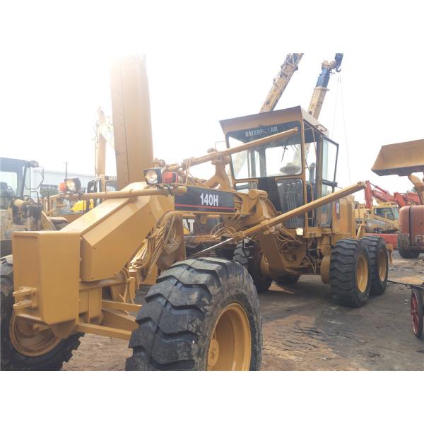 Buy 140H Used Motor Grader Secondhand Road Machinery Caterpillar With Ripper at wholesale prices